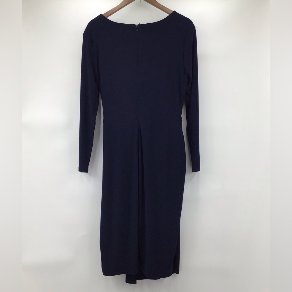 Ralph Lauren Black Label Navy Blue Long Sleeve Dress - Picture 4 of 9